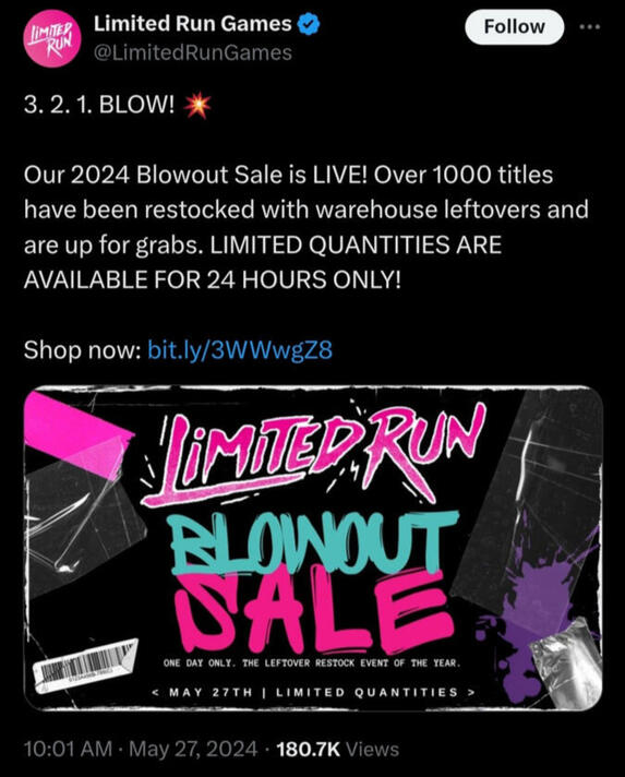 2024 Annual Restock Event