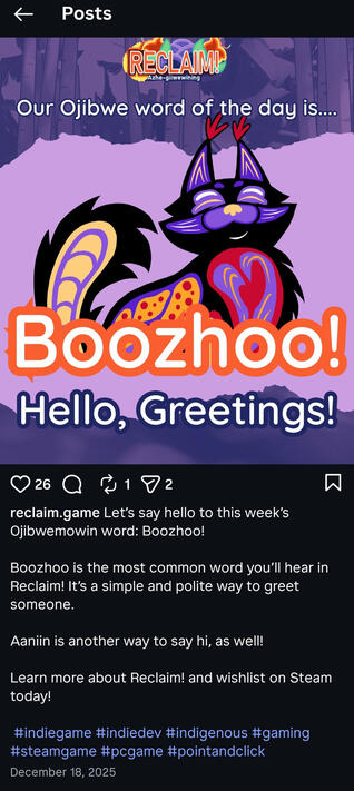 Ojibwe Word of the Day
