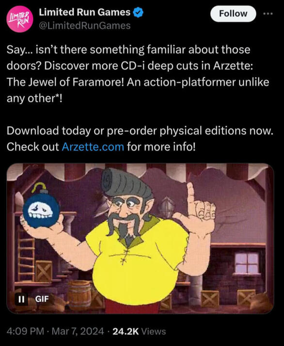 Arzette GIF promotion